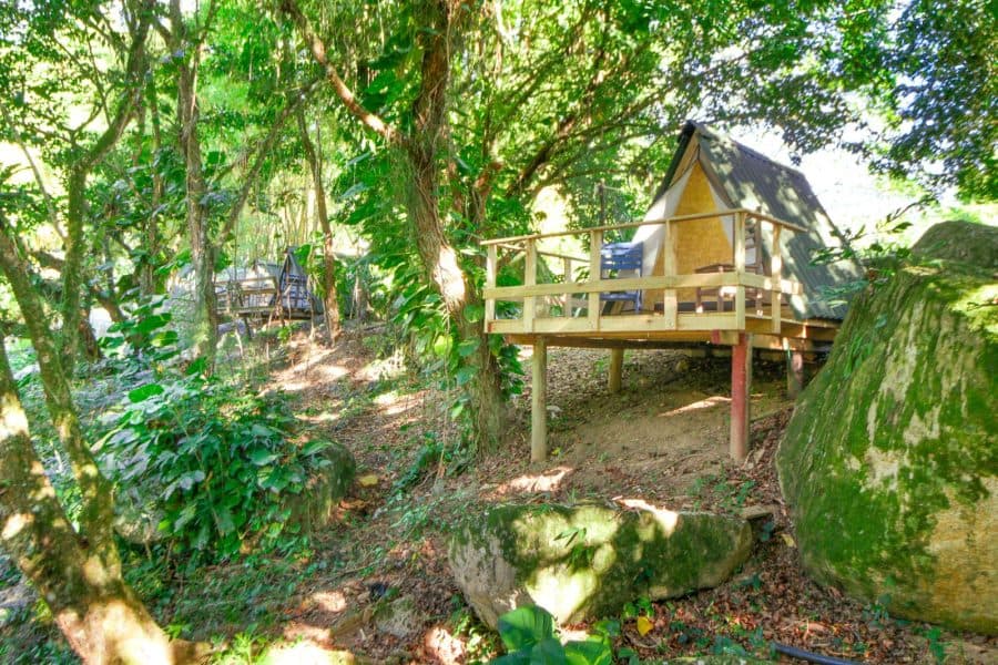 Cabana Vista Cachoeira - Velinn Camping Ilhabela 
