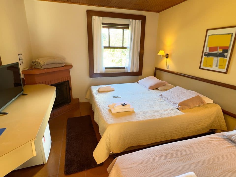 Quarto Duplo Standard - VELINN Recanto das Hortências Hotel