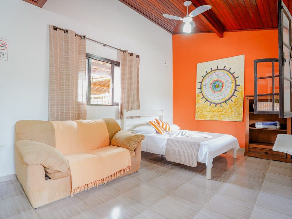 Quarto Luxo - Velinn Pousada Toca do Guaiamum