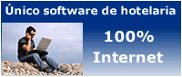 Único Software de Hotelaria 100% Internet